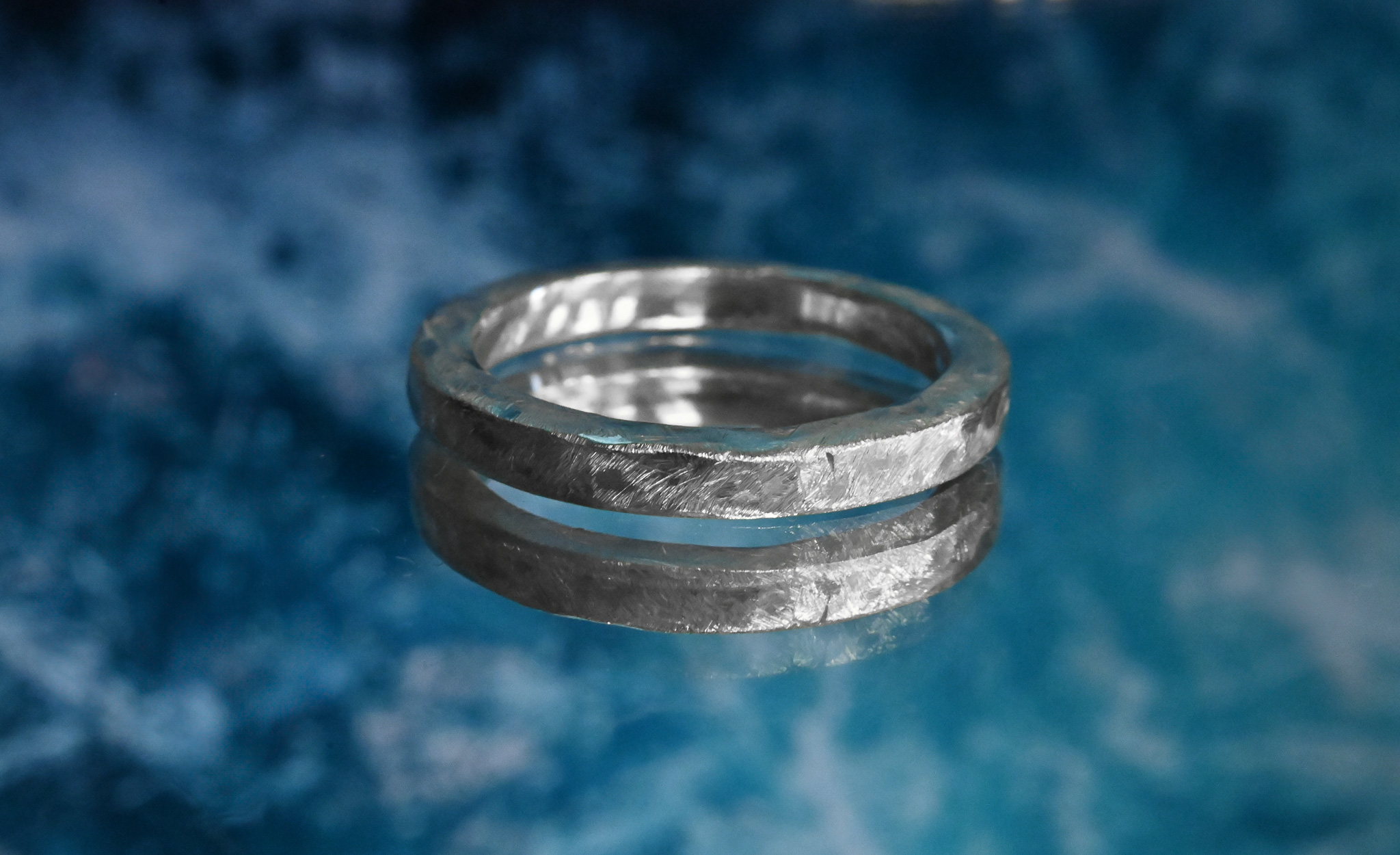 Žiedas "Laiko pėdsakas" NR.2 (galima nešioti kaip pakabuką)