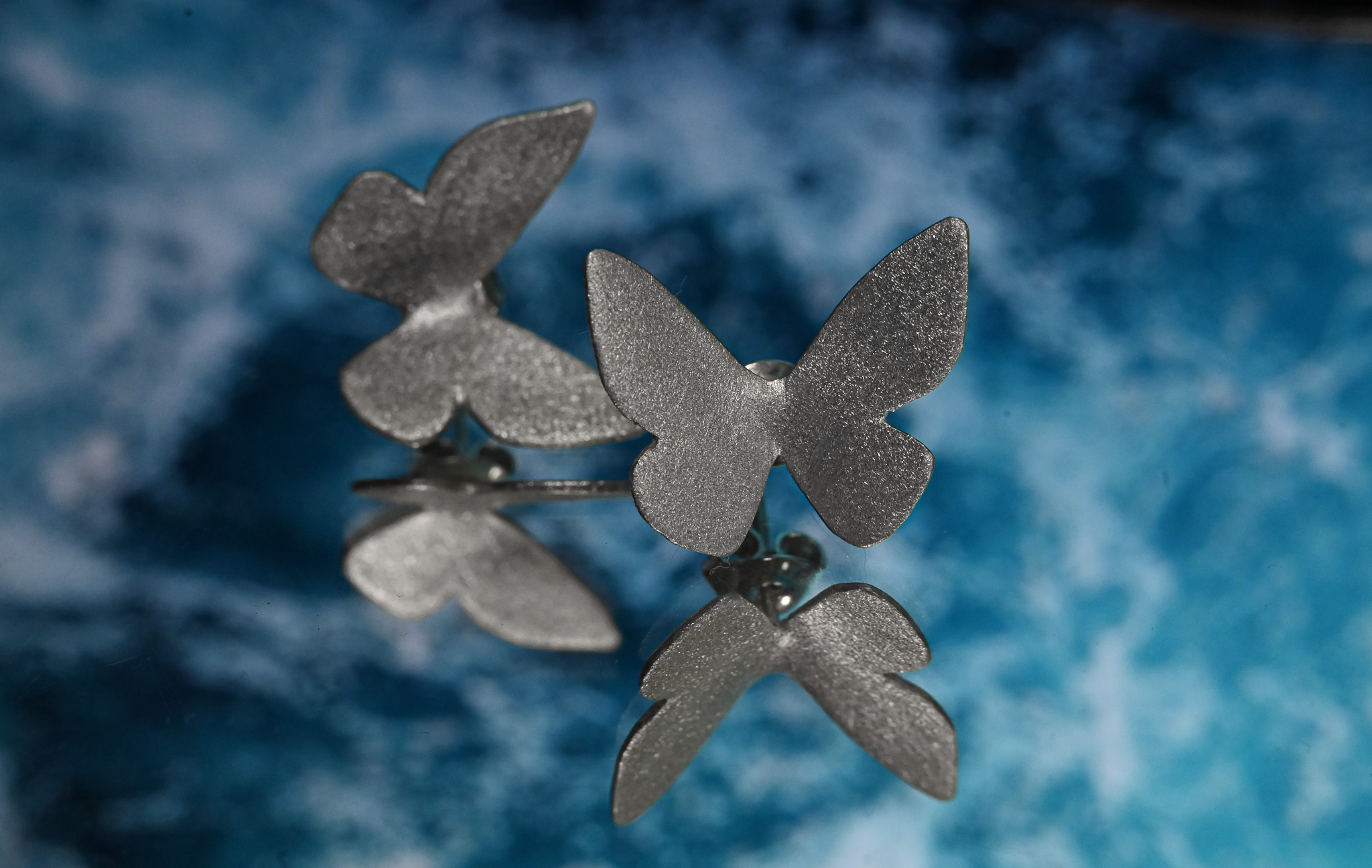 Auskarai "Drugeliai" NR.2