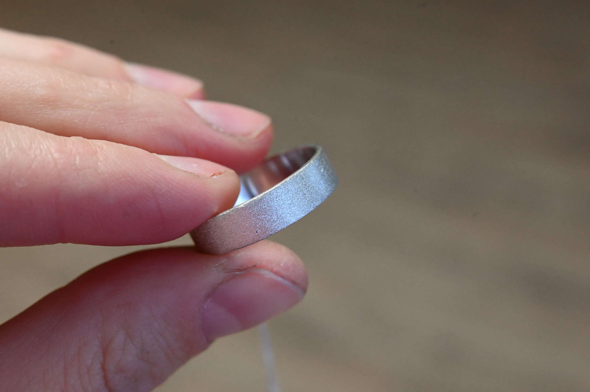 Klasikinis šerkšno žiedas (dydis 19)