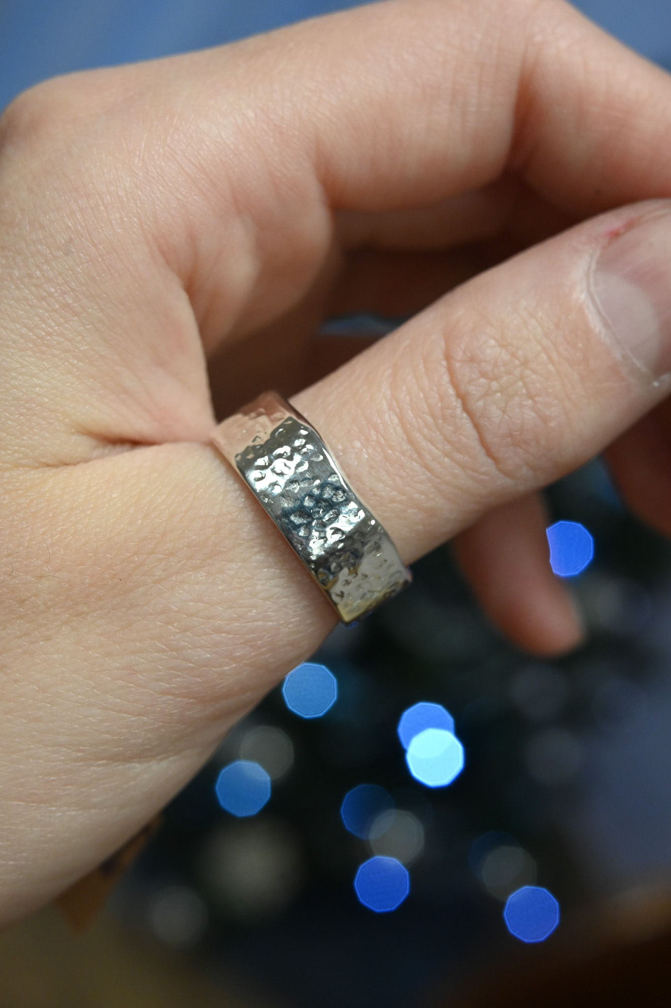 Platus unisex žiedas