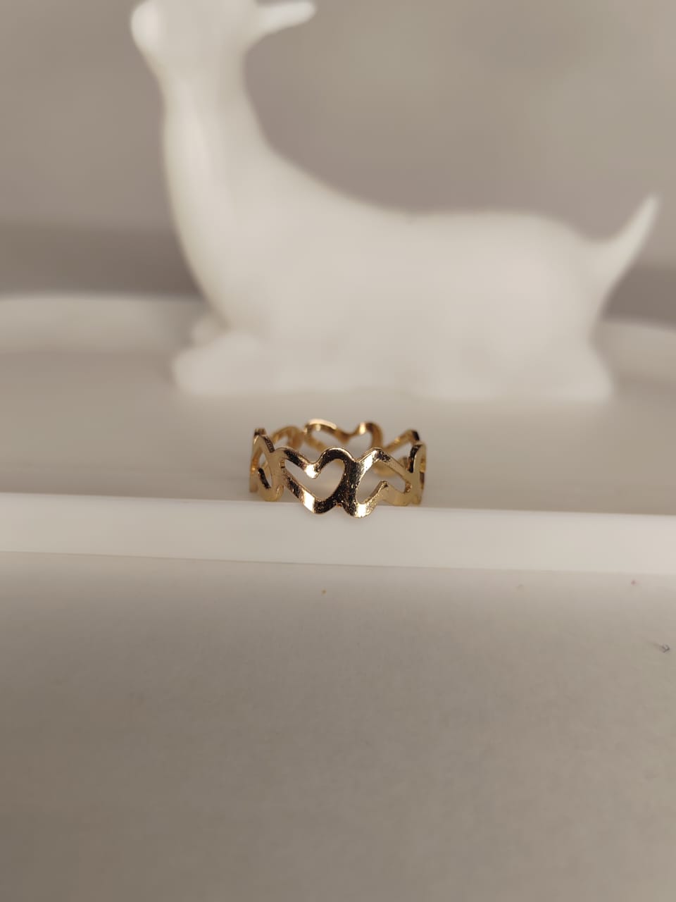 Gold Heart Ring