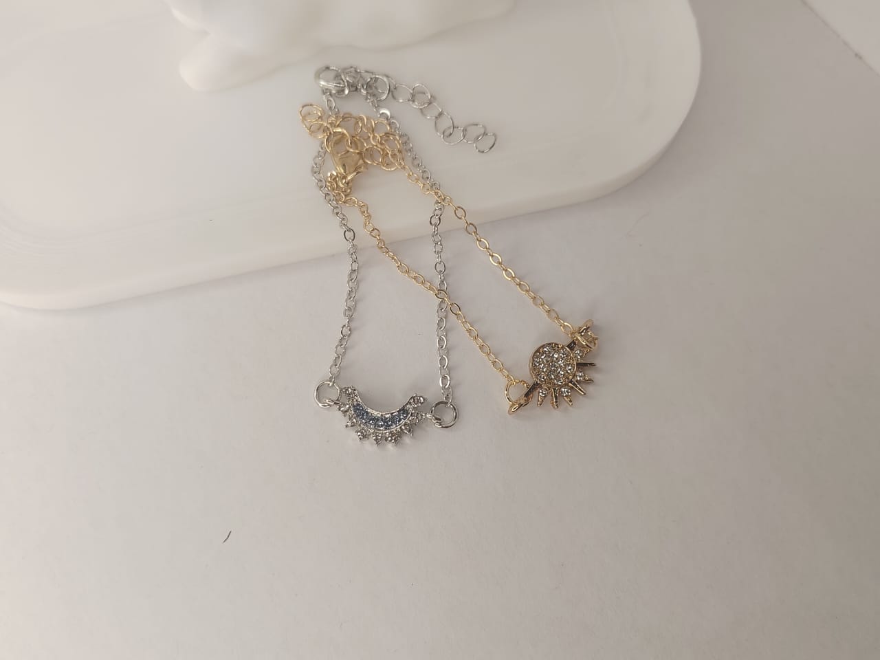 Sun and Moon Charm Bracelets