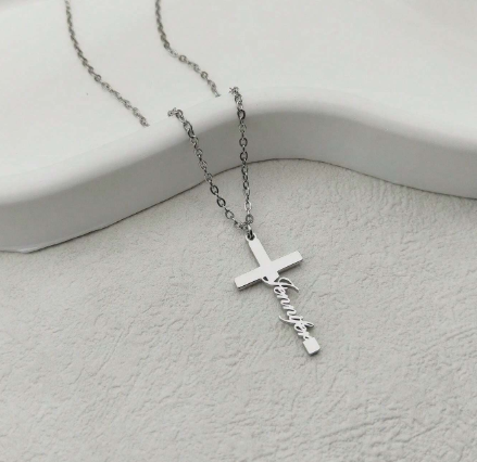Silver Cross Necklace