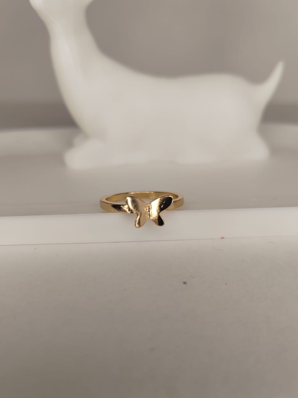 Gold Butterfly Ring