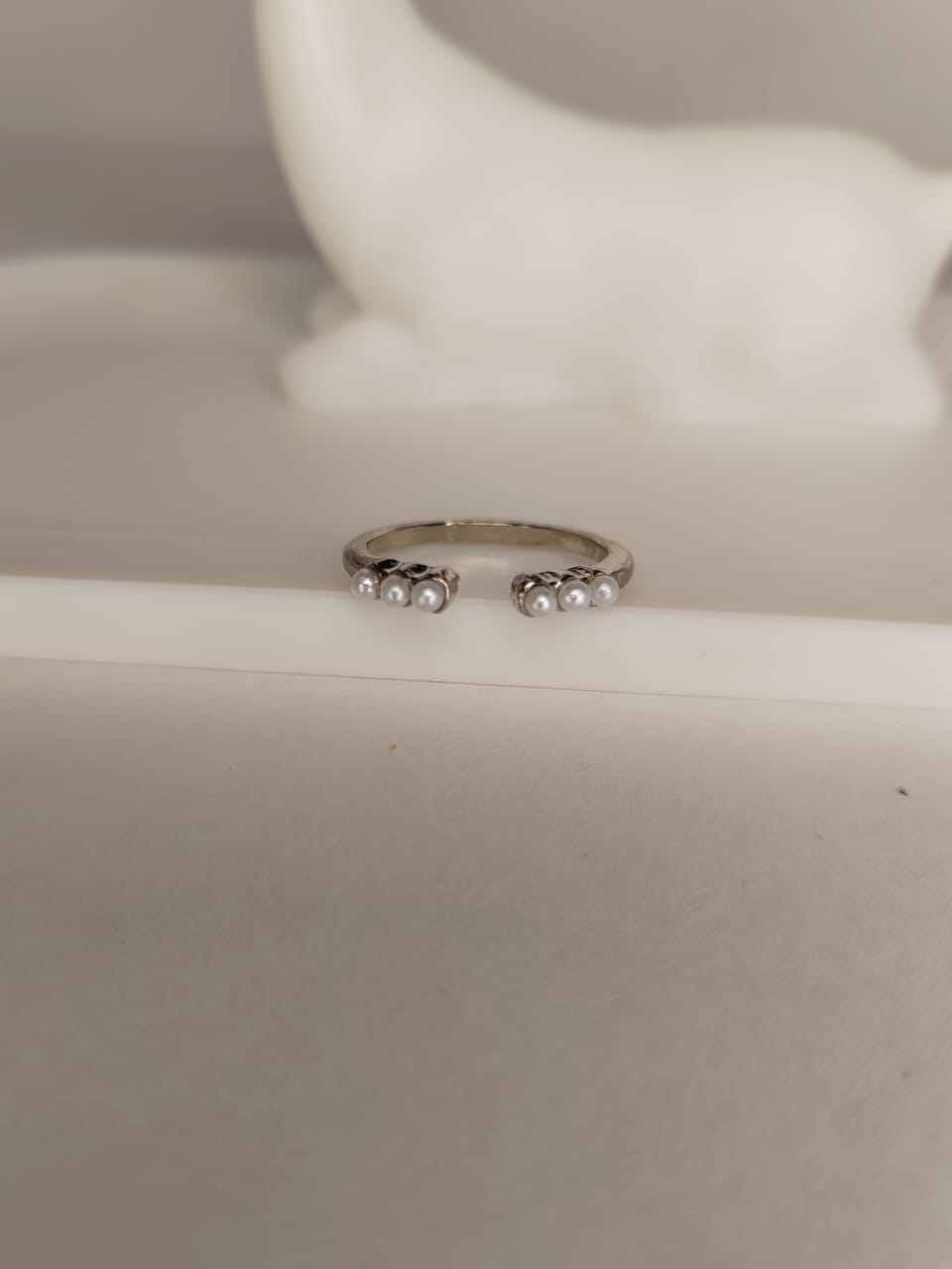 Minimalist Silver Open Ring