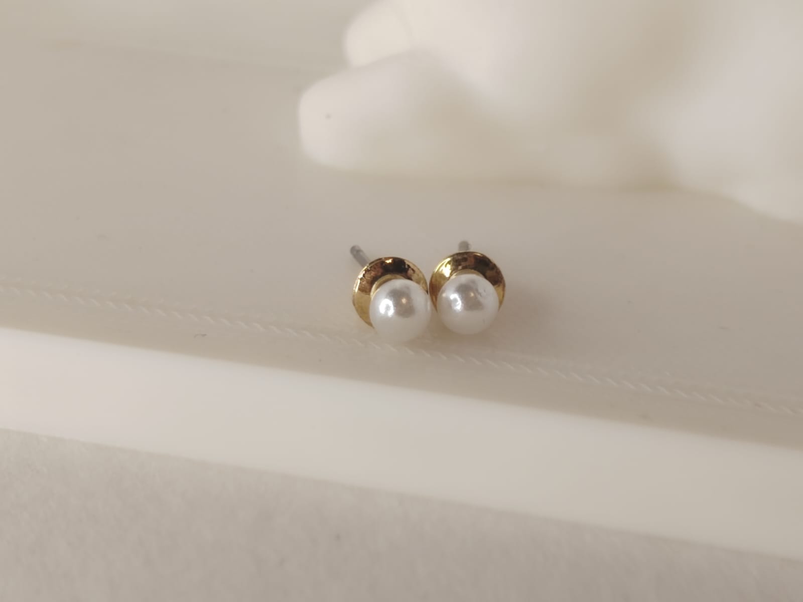 Pearl Stud Earrings