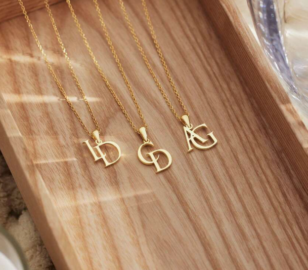 Personalized Gold Initial Necklaces