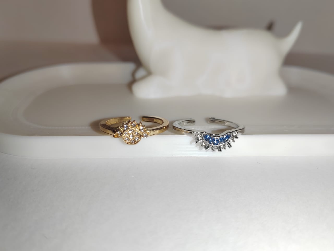 Elegant Duo Ring Set