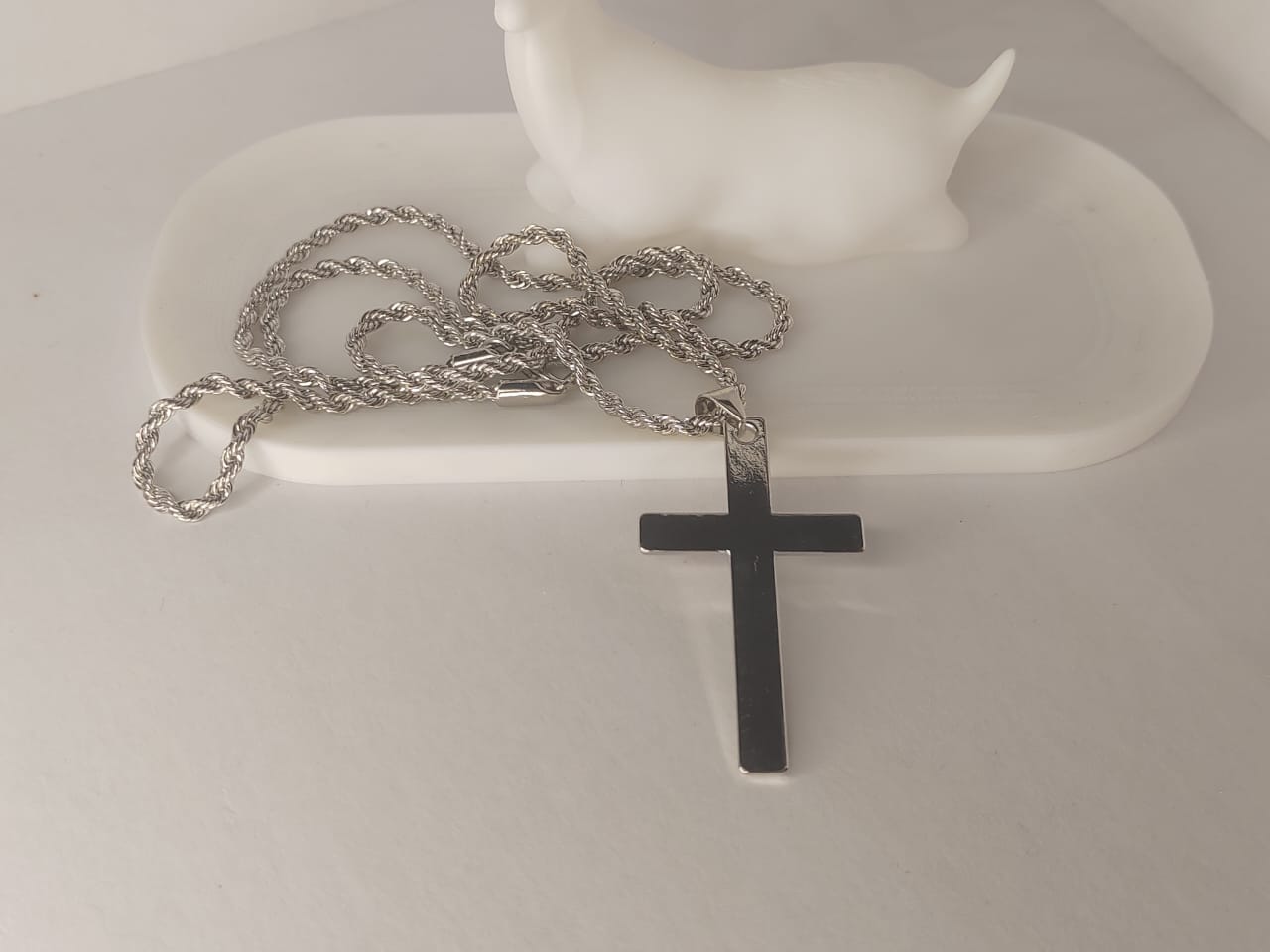 Stainless Steel Cross Necklace