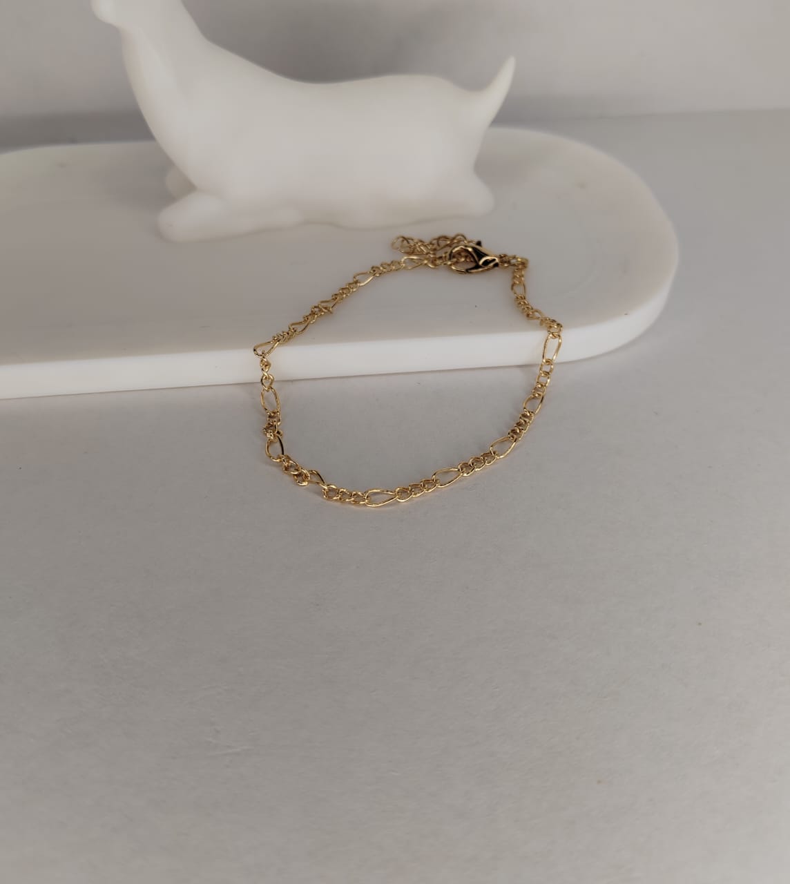 Delicate Gold Chain Bracelet