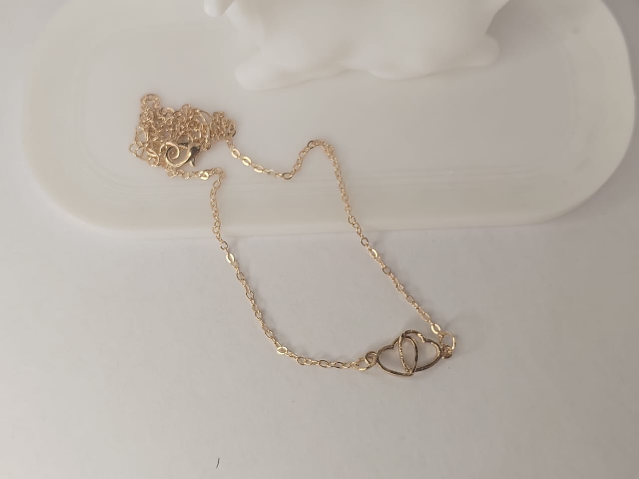 Double Heart Necklace