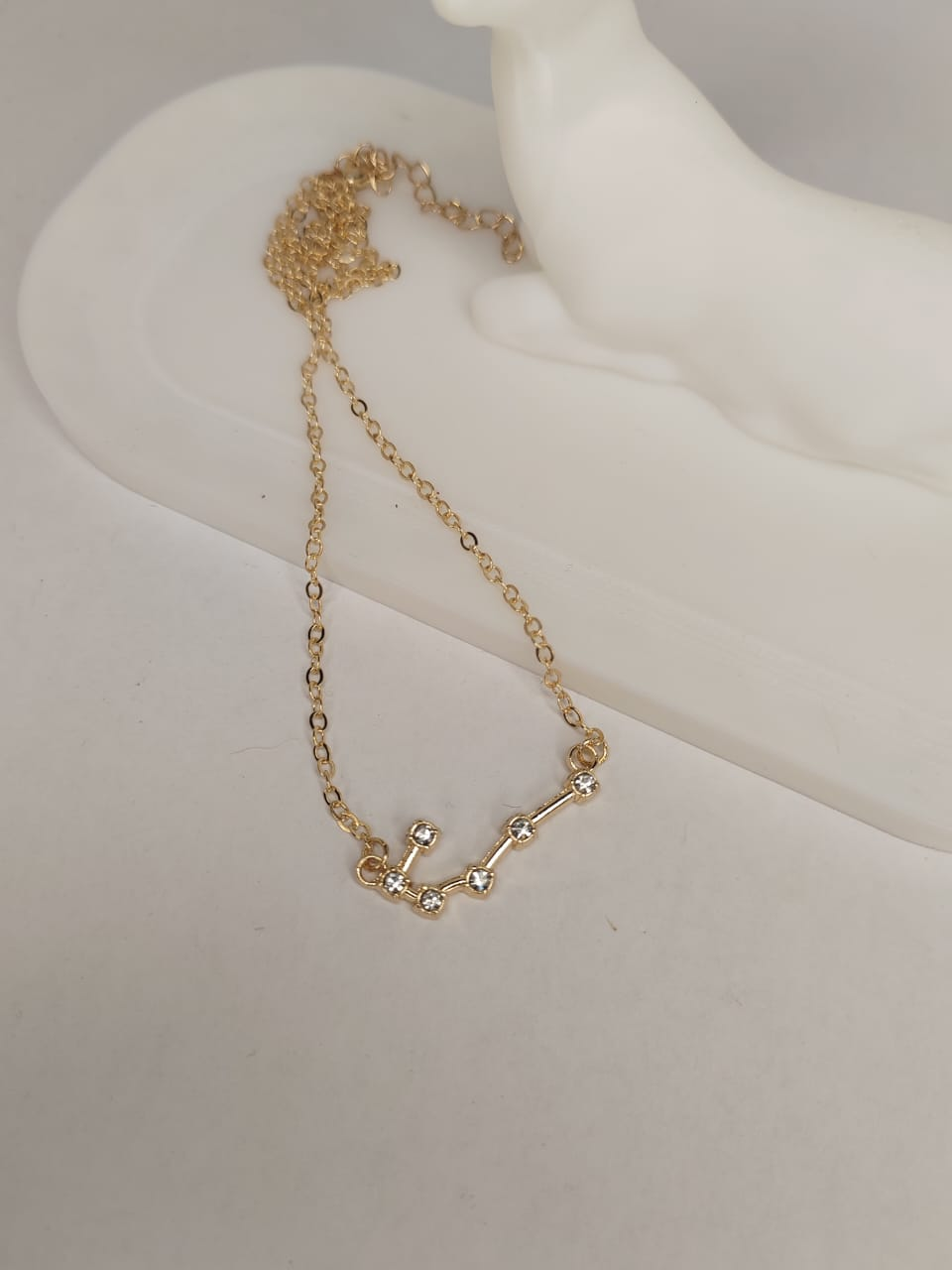 Cancer Gold Necklace