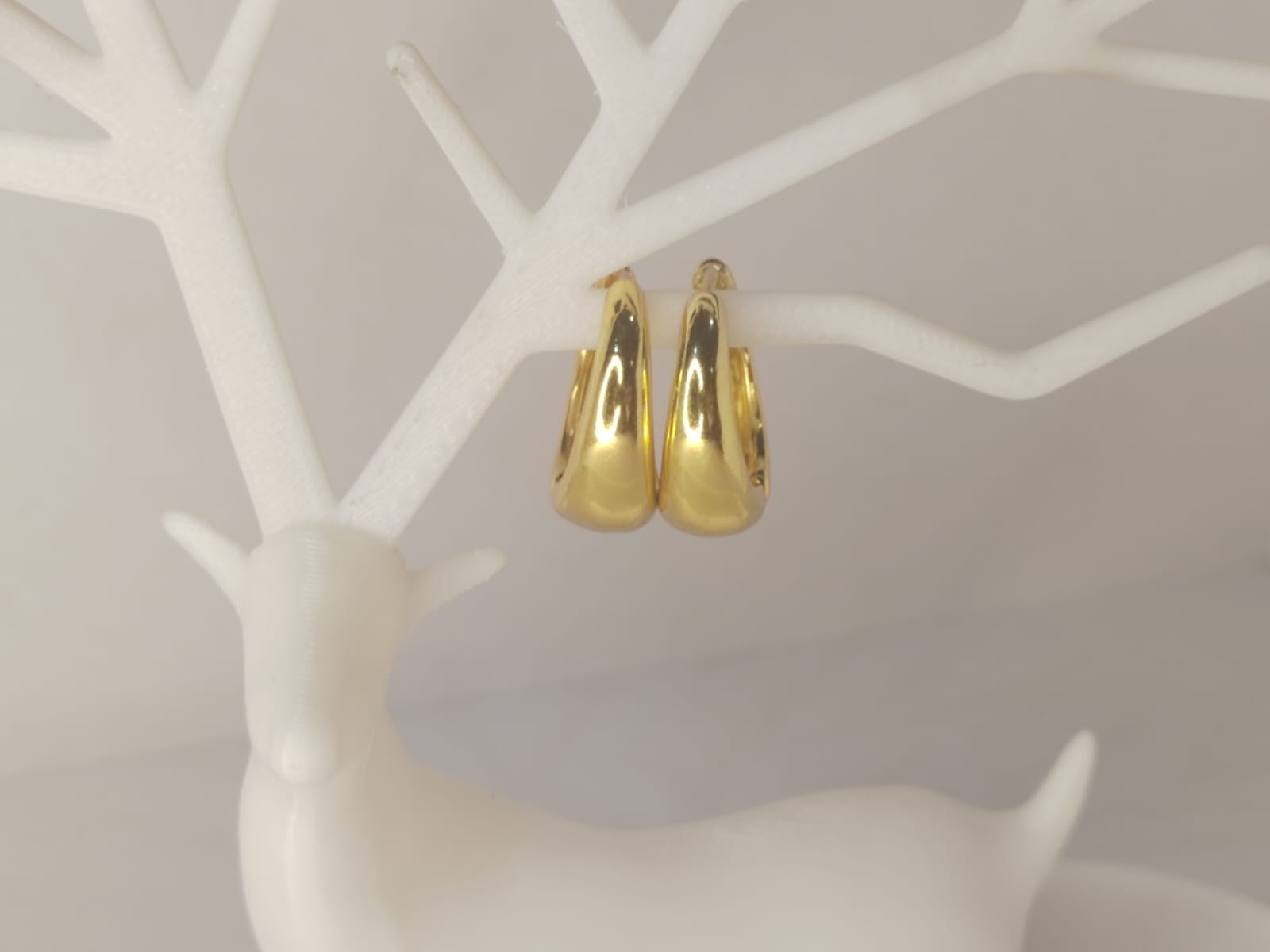 Gold Plated Hoop Earrings
