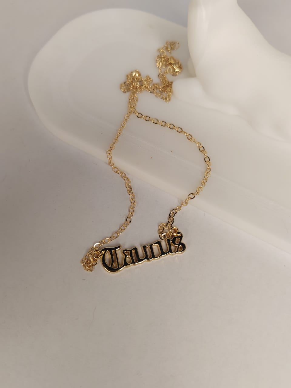 Taurus Zodiac Necklace