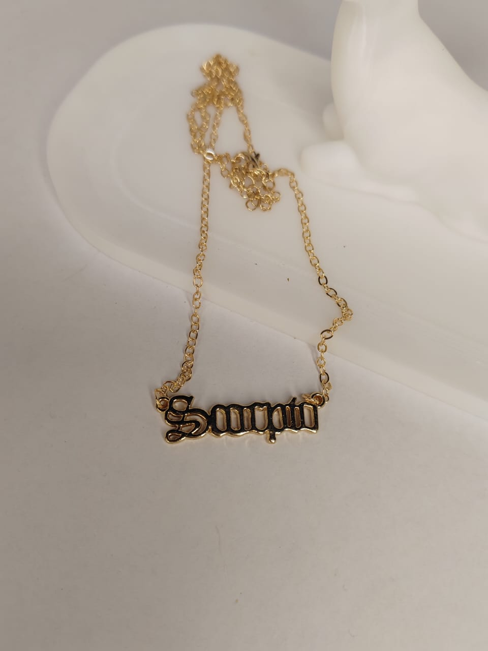 Gold Scorpio Zodiac Necklace