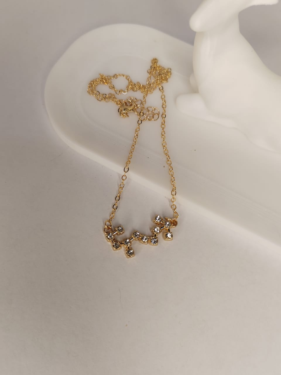 Gold Scorpio Zodiac Necklace