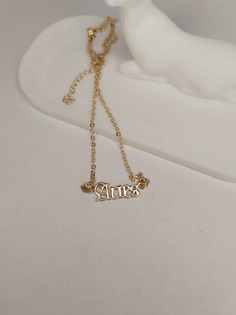 Aries Gold Necklace