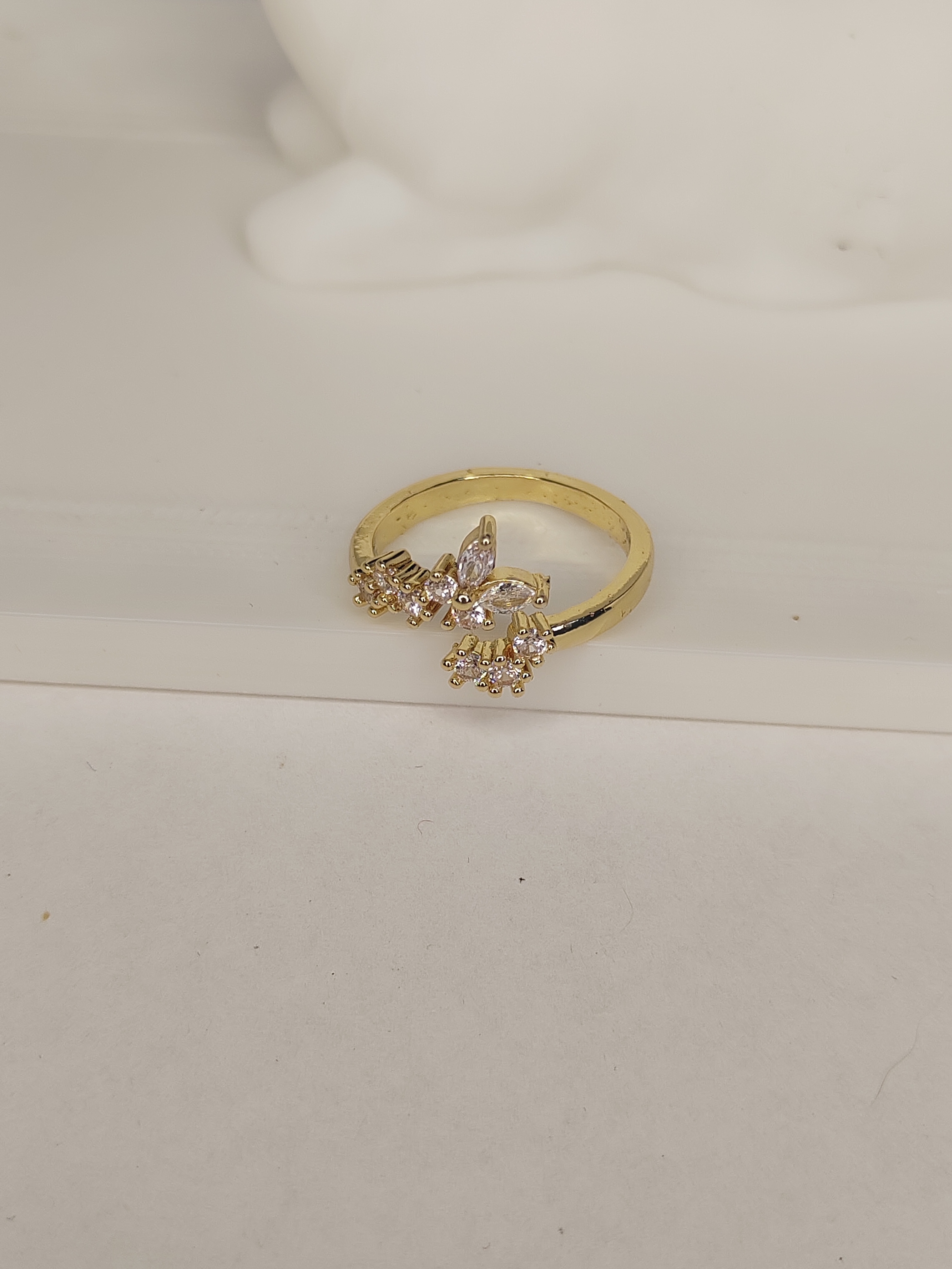 Elegant Gold Adjustable Ring