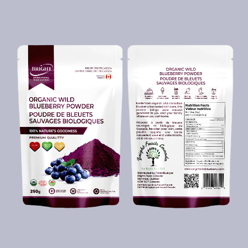 Organic Wild Blueberry Powder 250g