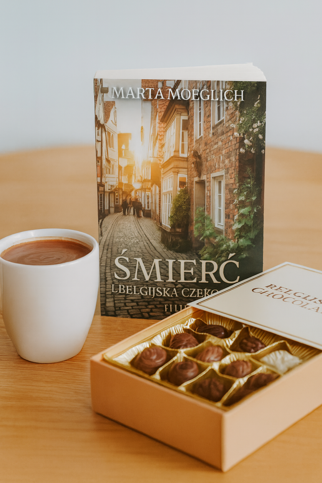 Zestaw prezentowy - książka i słodycze