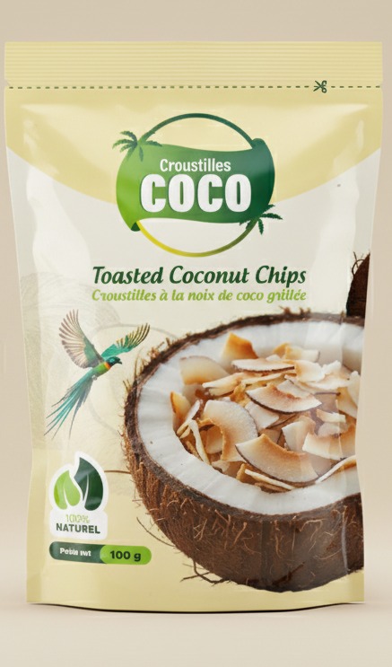 Croustilles de coco, 90g