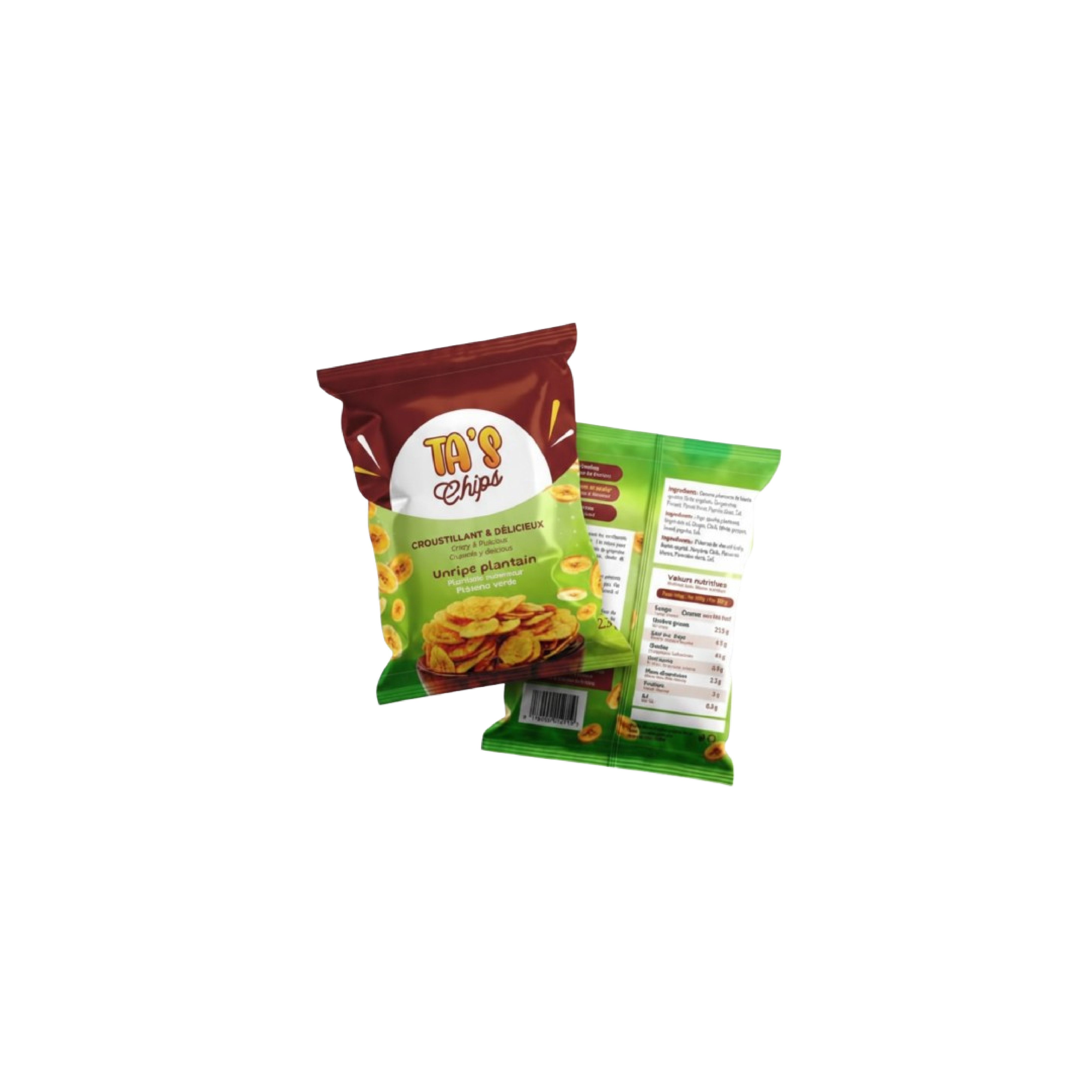 Chips de plantain 50g