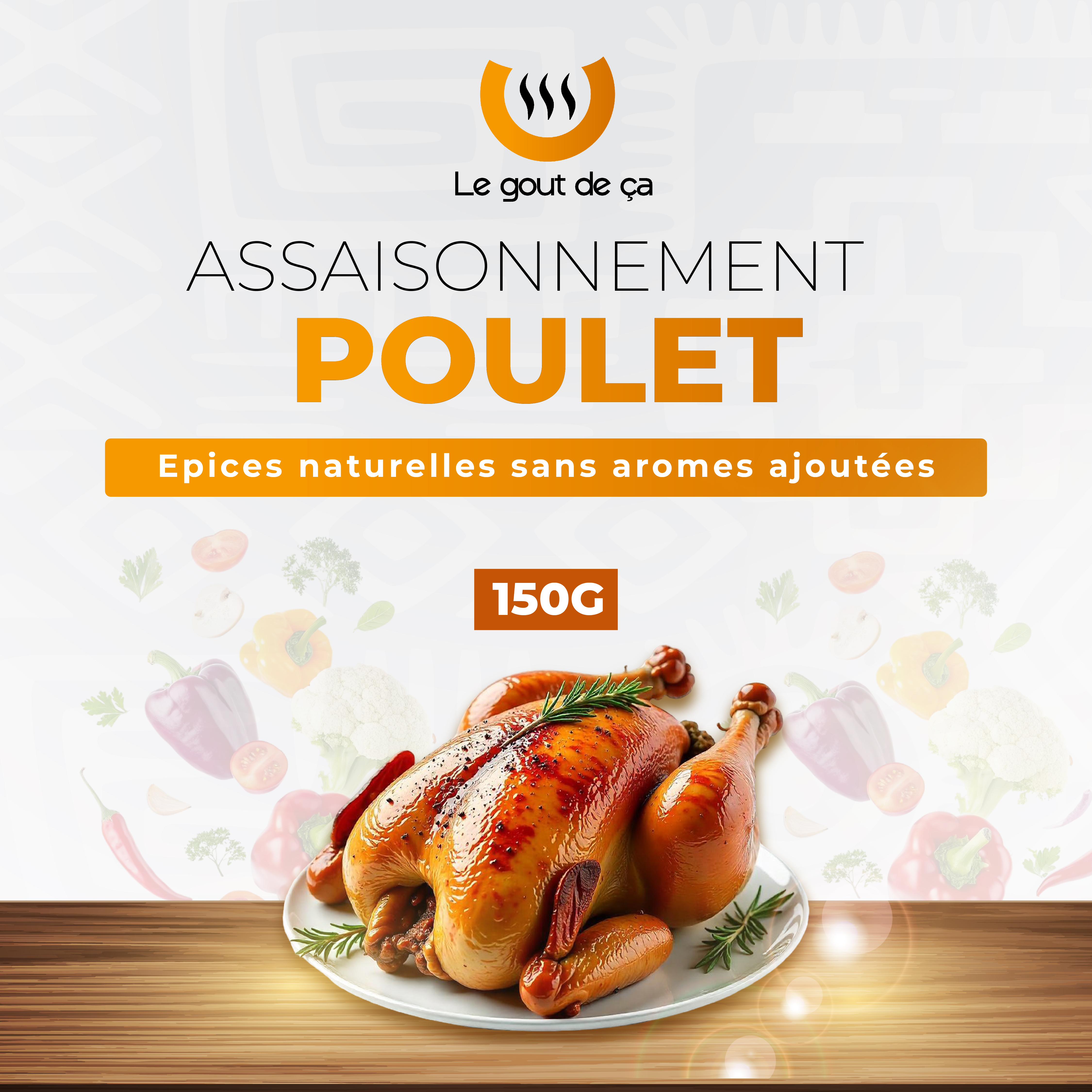 Epices Assaisonnement Poulet (150g)
