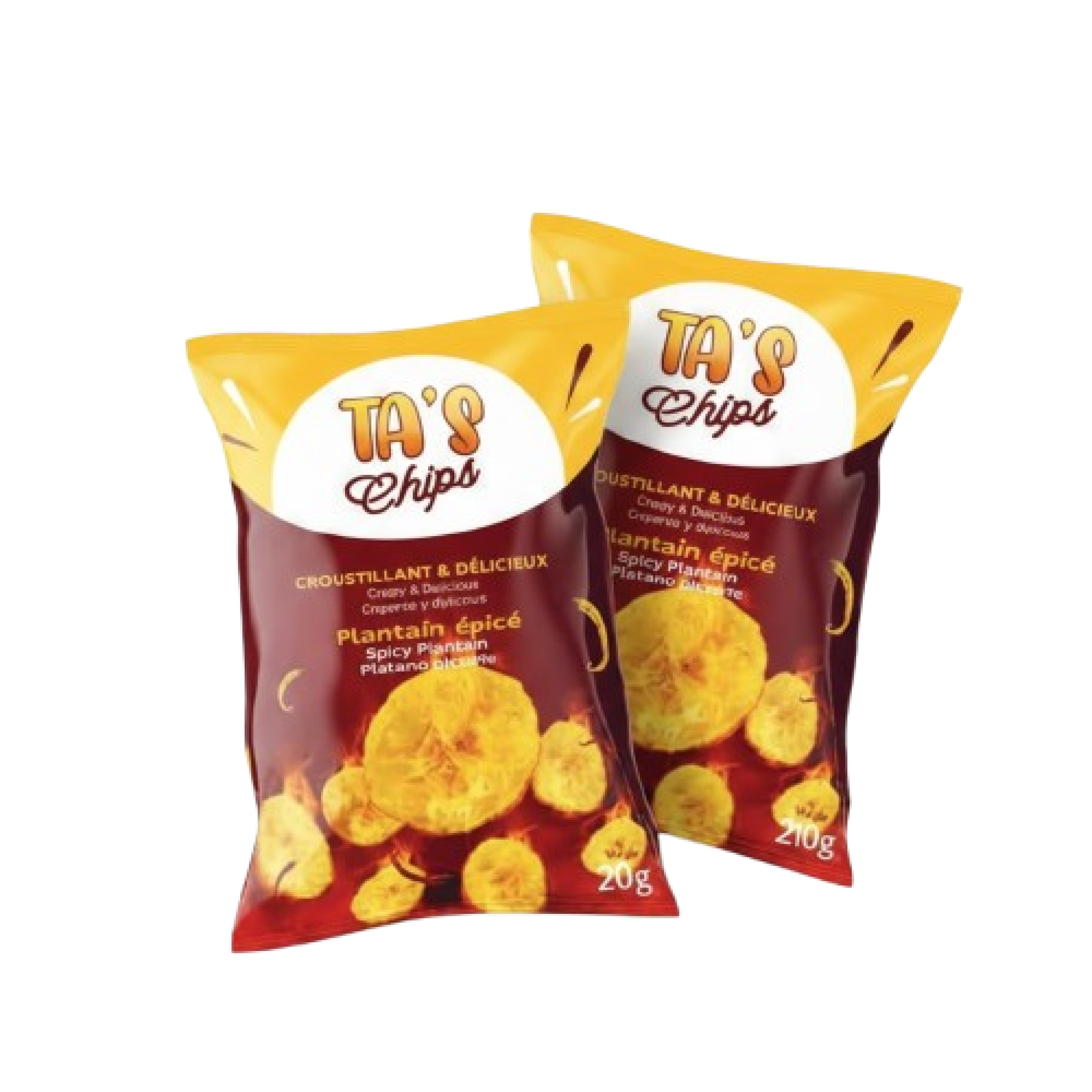 Chips de plantain 50g