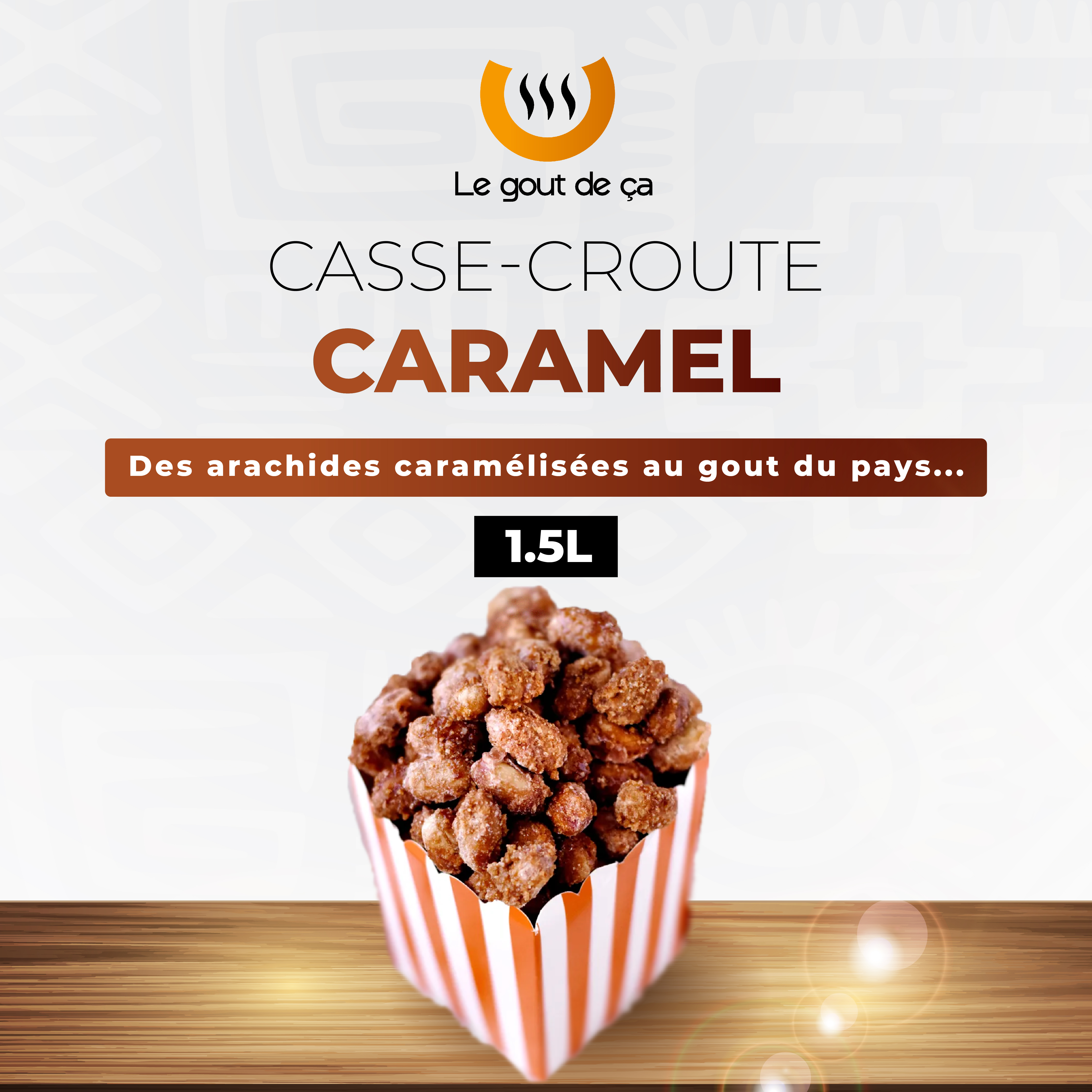 Caramels (Bouteille de 1,5L / 750g)