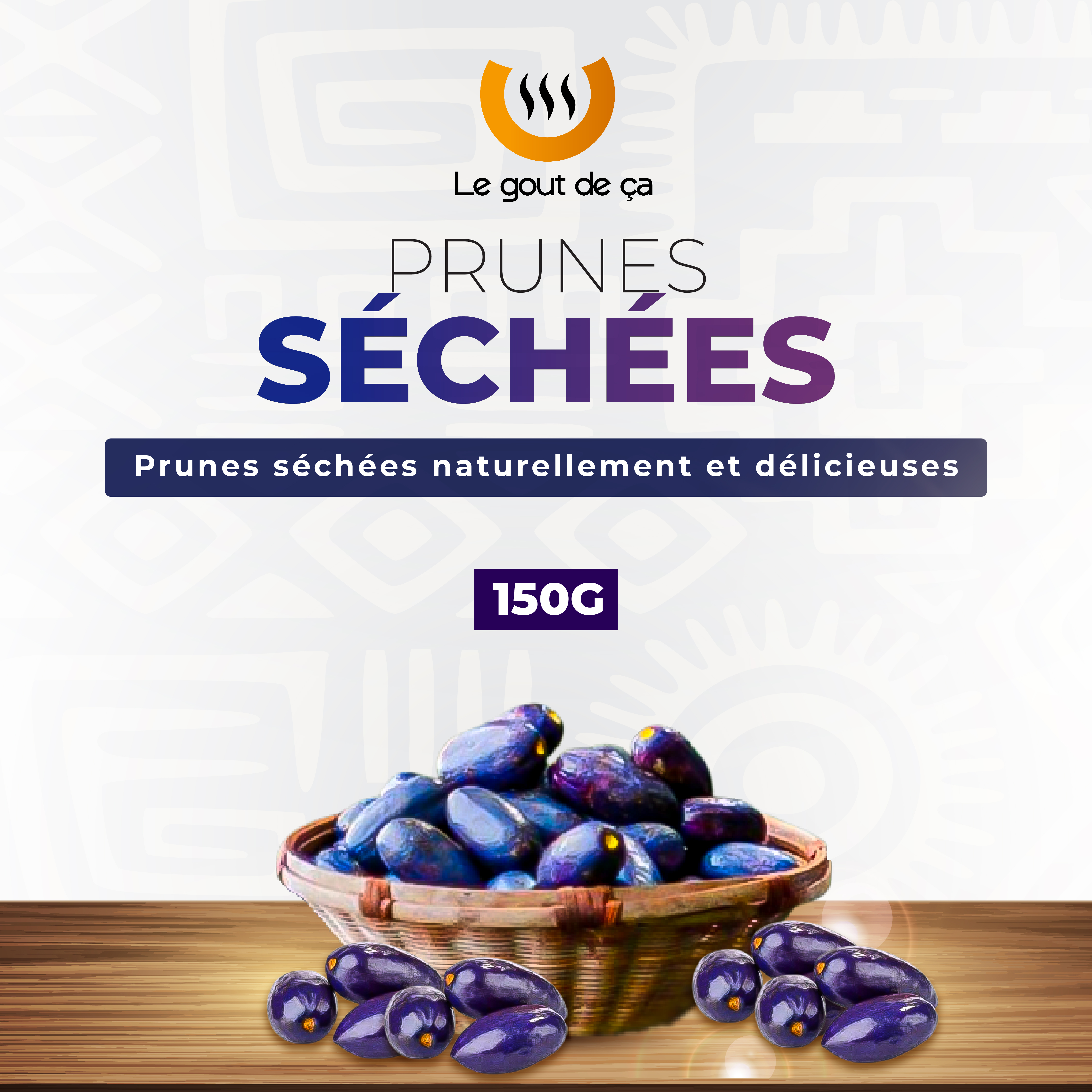Prune séché 70g
