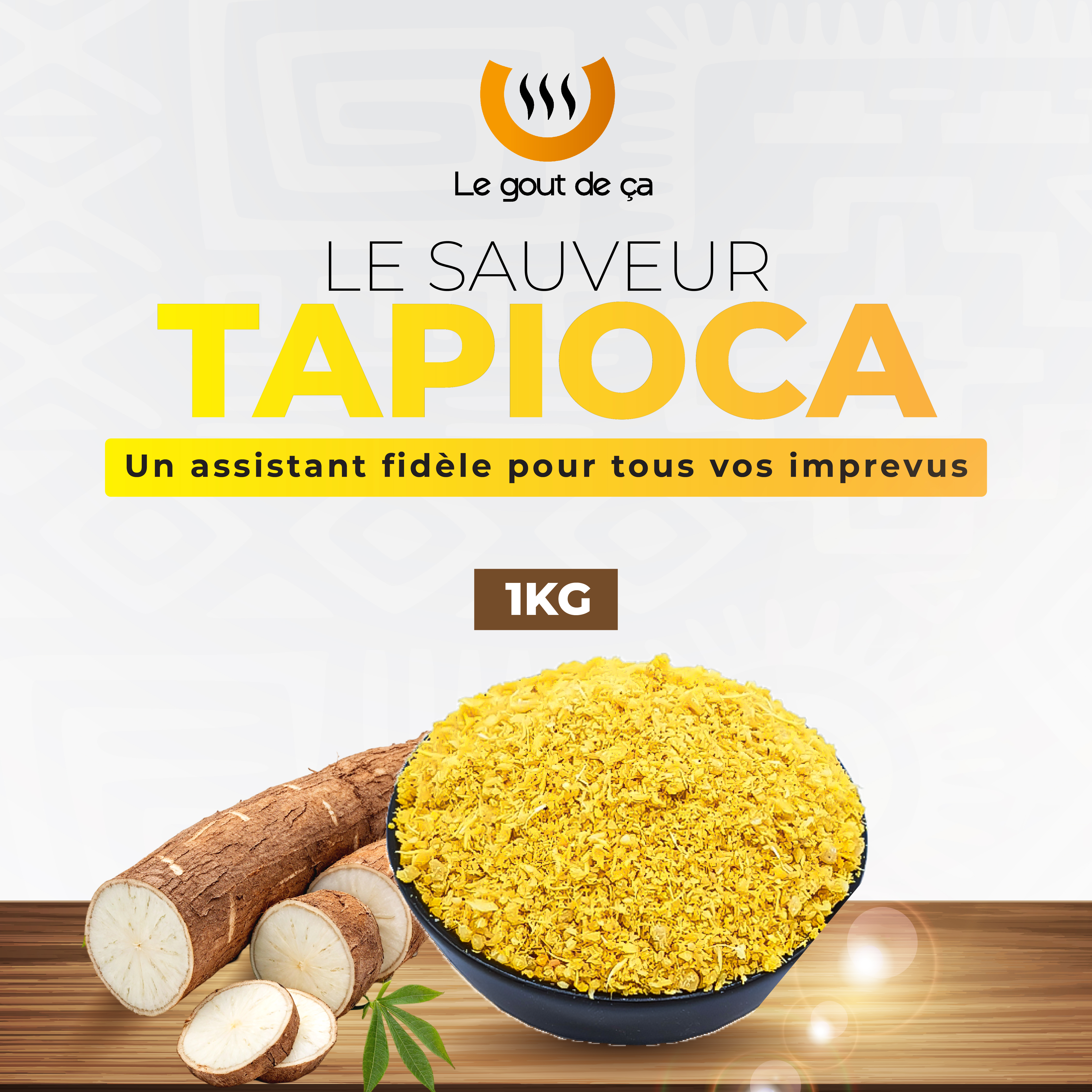 Tapioca jaune (1kg)