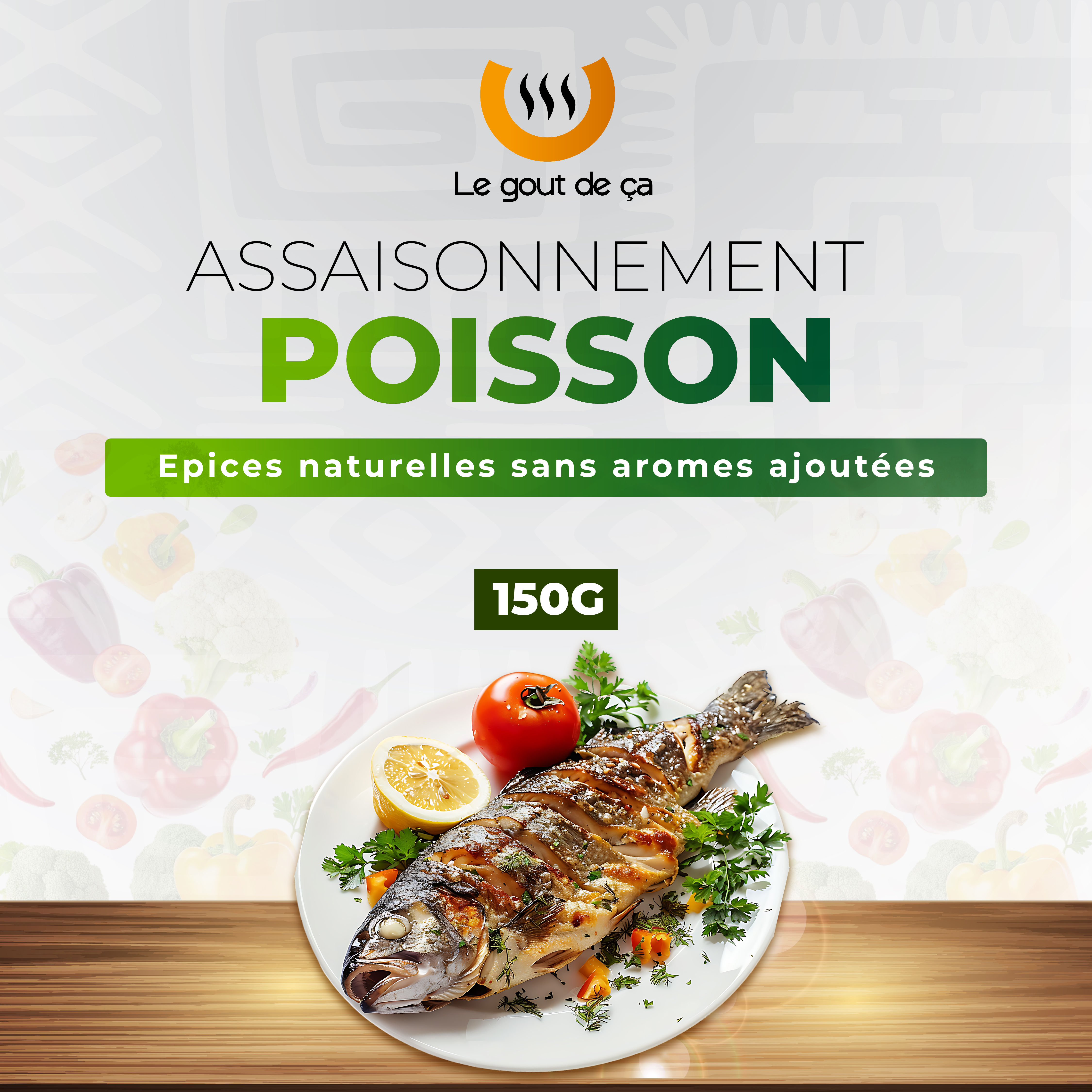 Épices de poisson (150g)