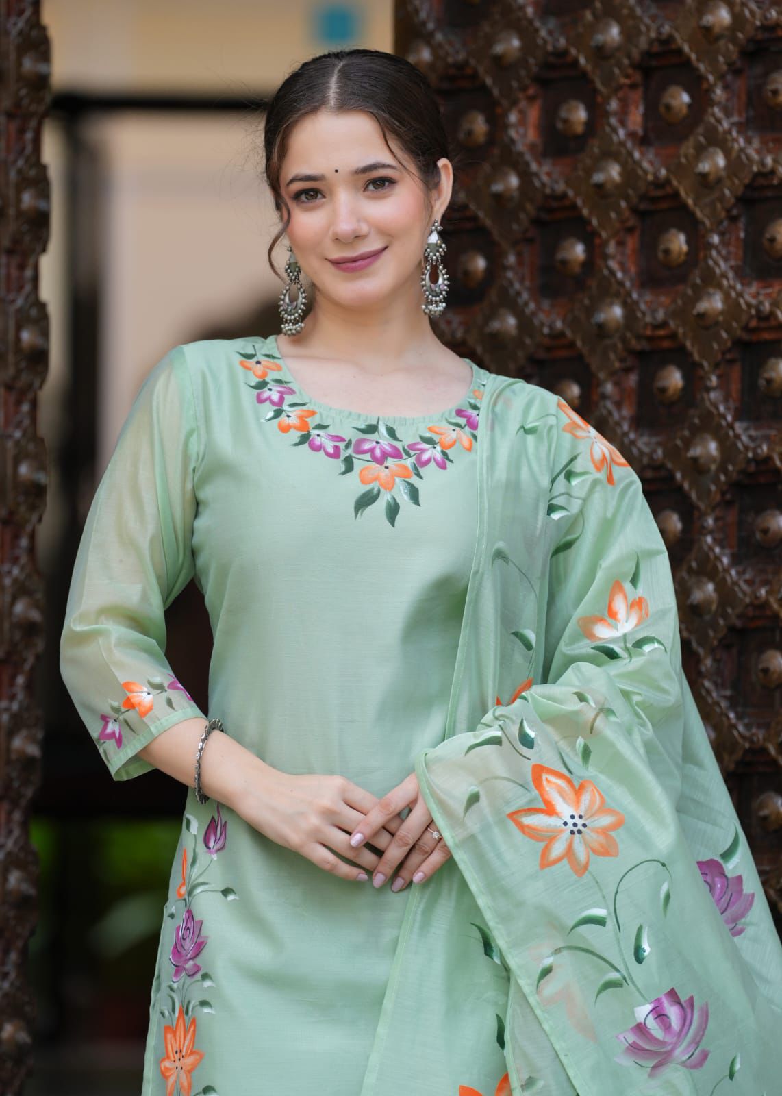 Embroidery Kurti  Duppta