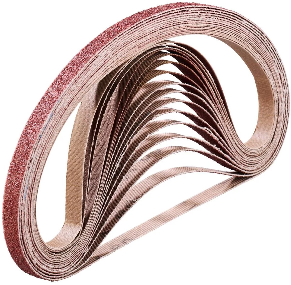 PARKSIDE Sanding Disc Set for Belt Sander - Wood 15 Pieces