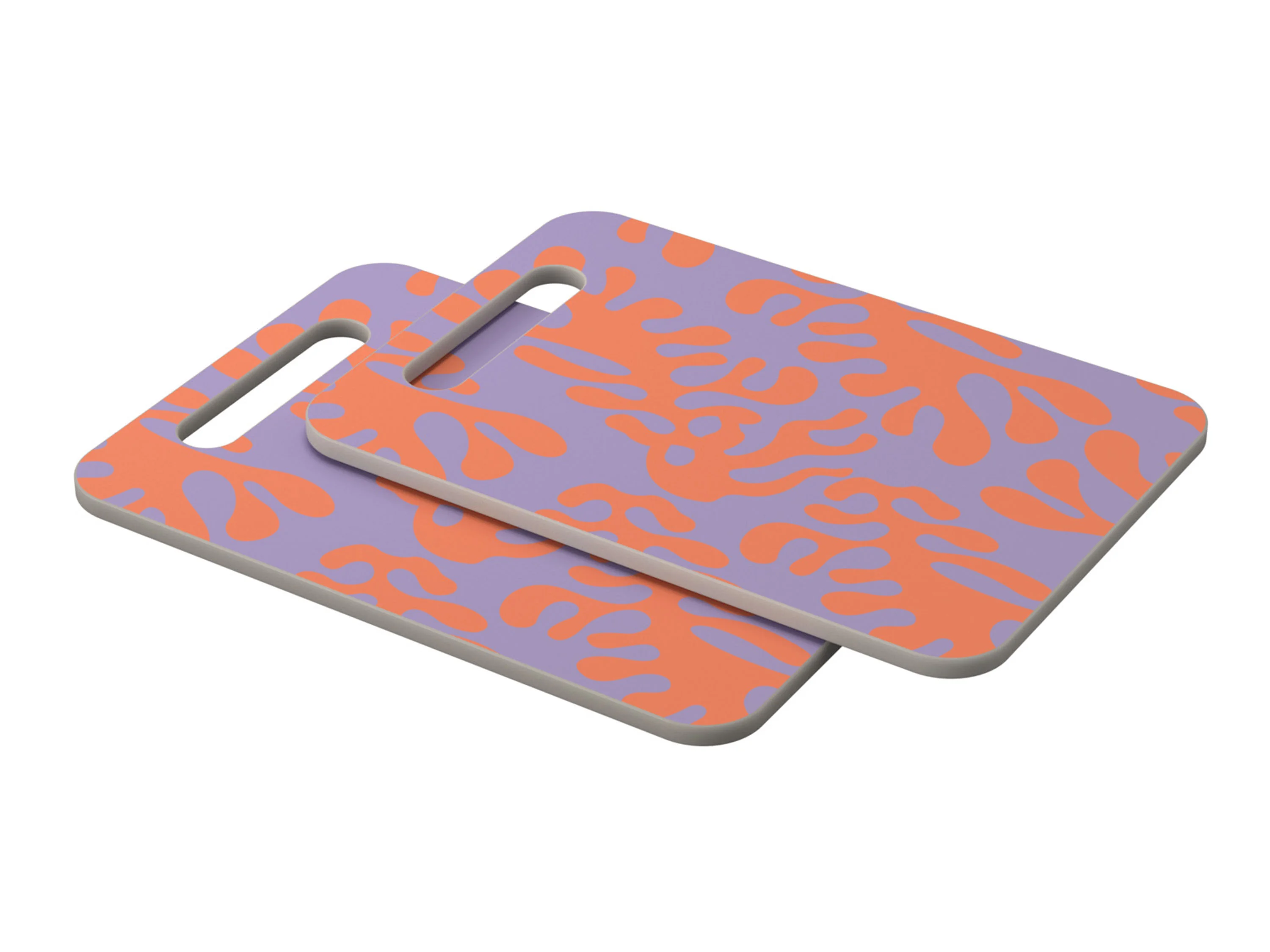 2-piece purple/orange chopping board from Livarni Home
