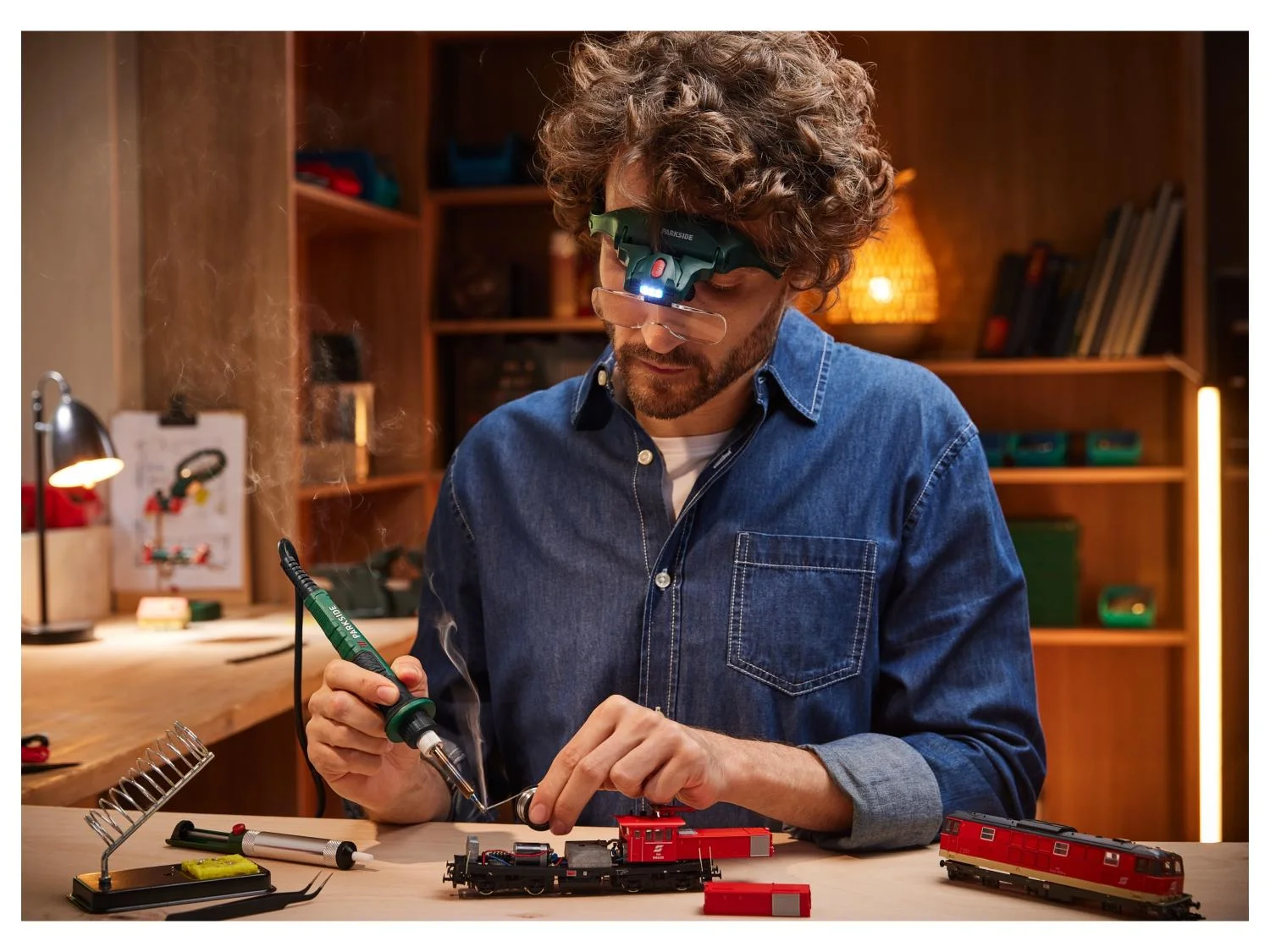 PARKSIDE Soldering Iron Set with Accessories 17 Elements 200-480°C