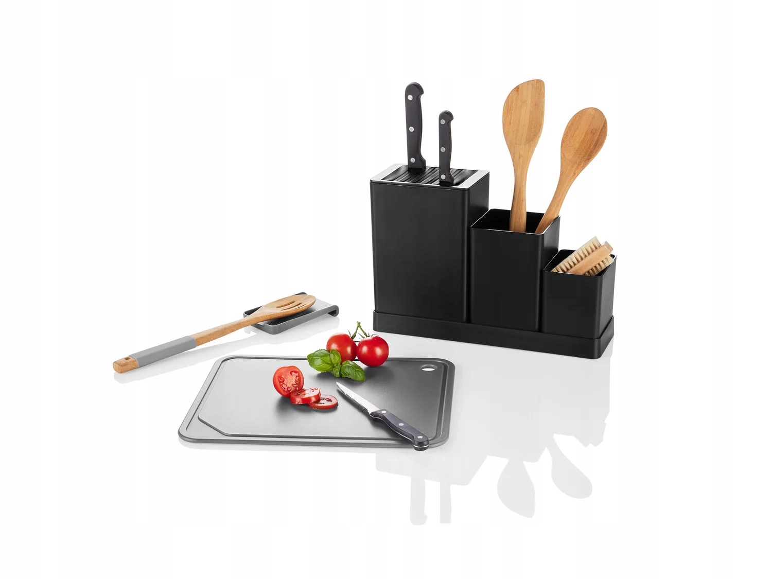 LIVARNO home Kitchen organizer knife rack with cutting board