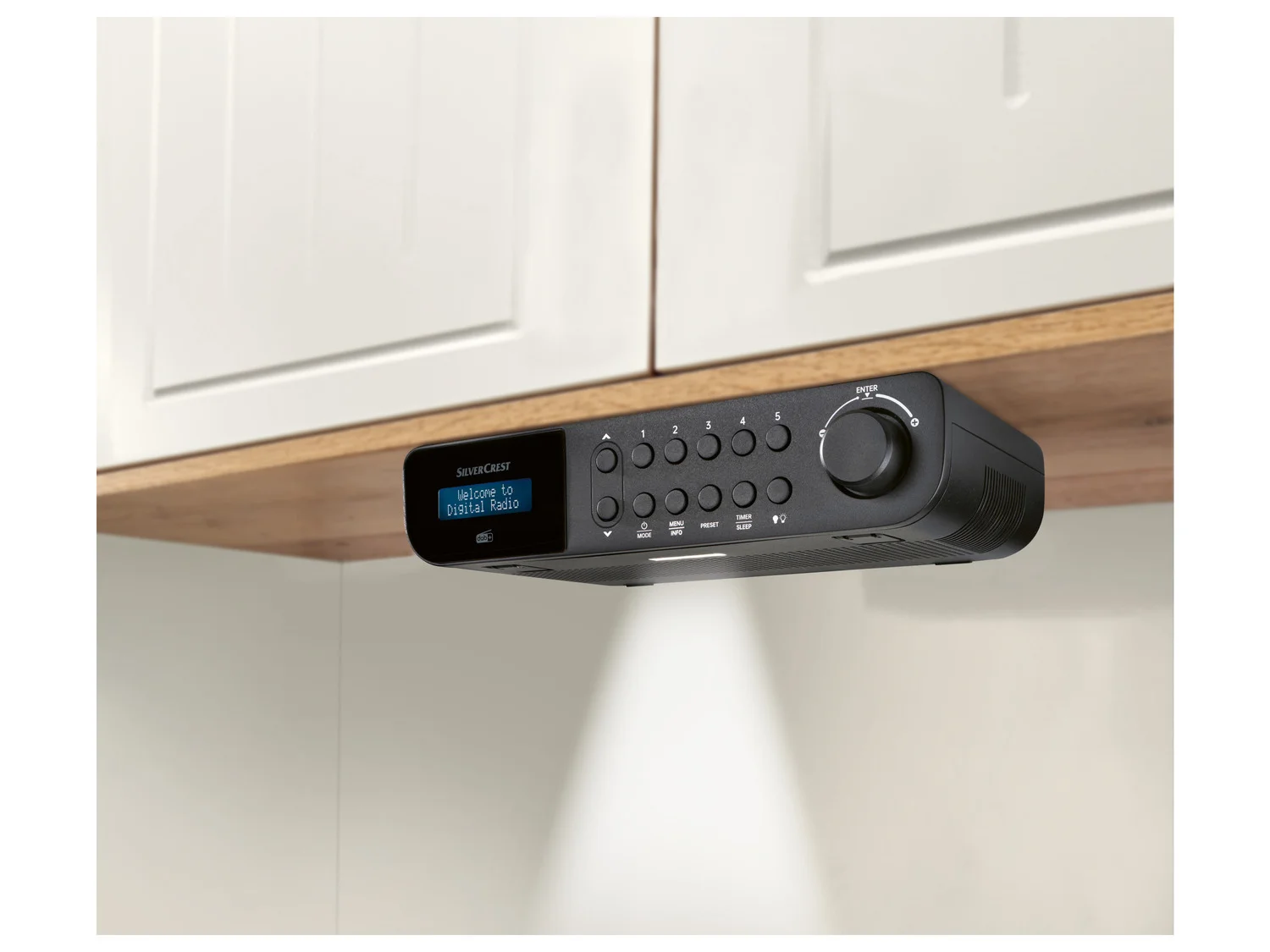 SWITCH ON DAB+Kitchen Radio - Black