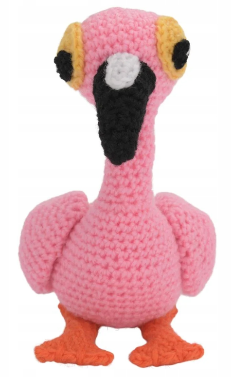 Crelando DIY Pink Flamingo Crochet Kit