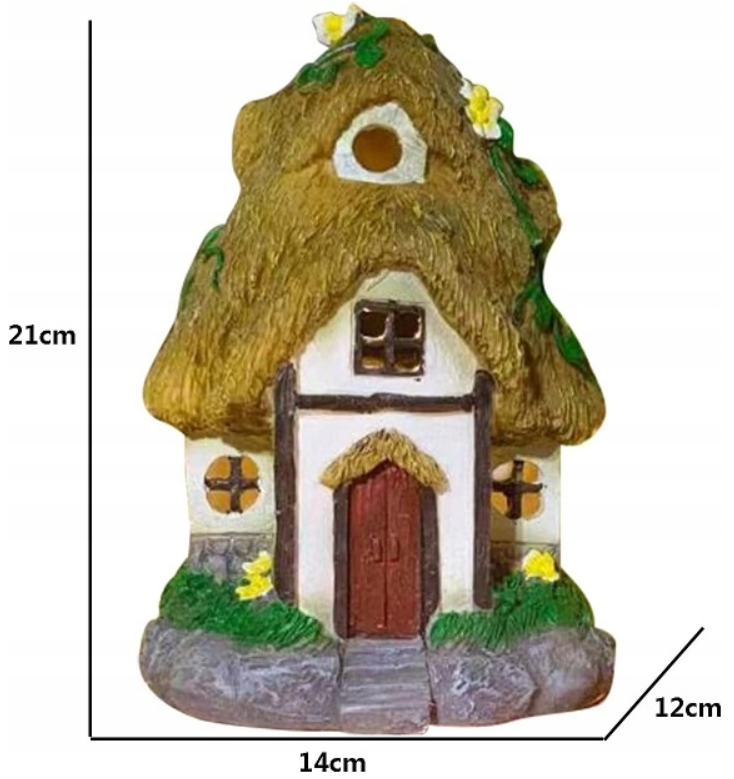 Decorative solar LED lamp HOUSE