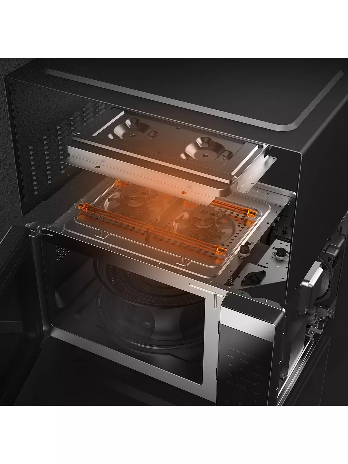 25L Combi Microwave with Air Fryer Technology