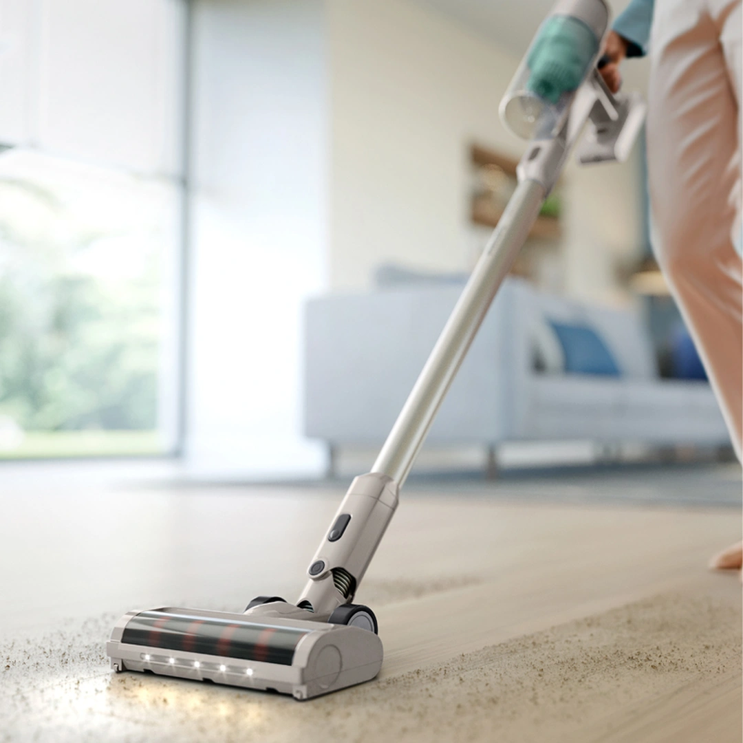 Philips 2000 series XC2011/01 stick vacuum/electric broom Battery Dry Cyclonic Bagless Blue, Grey