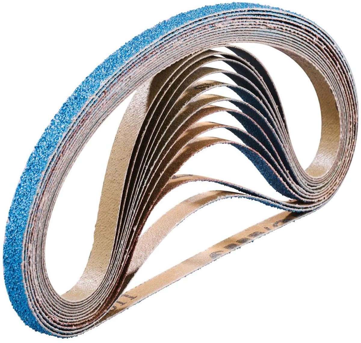 PARKSIDE Belt Sandpaper Set for Belt File Machine (Metal, 12 pcs.)