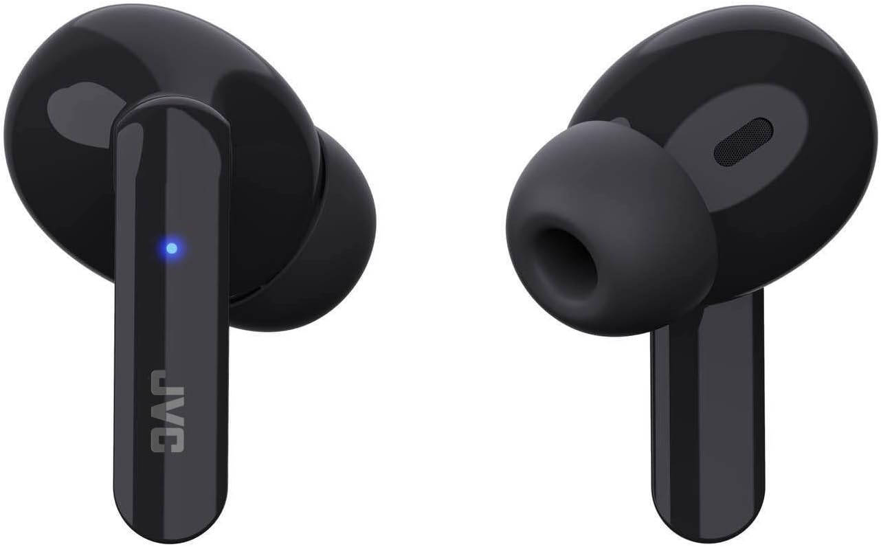 JVC Japan HA-B5T True Wireless Bluetooth Earbuds, 12 hours battery (Black)