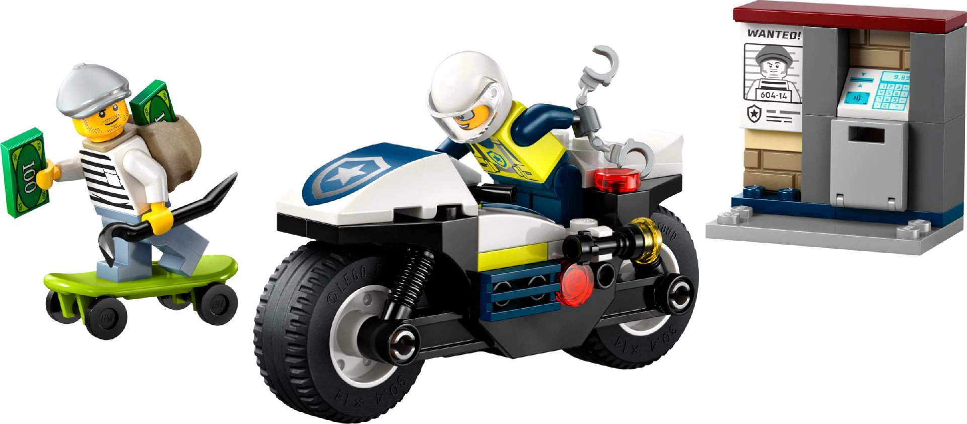 LEGO® Police Motorcycle Chase (60455-LEGO)