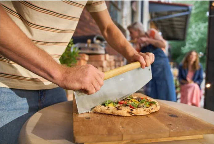 GRILLMEISTER large pizza cutter dough slicer