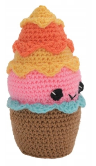 DIY crochet kit for CRELANDO ICE CREAM figurines