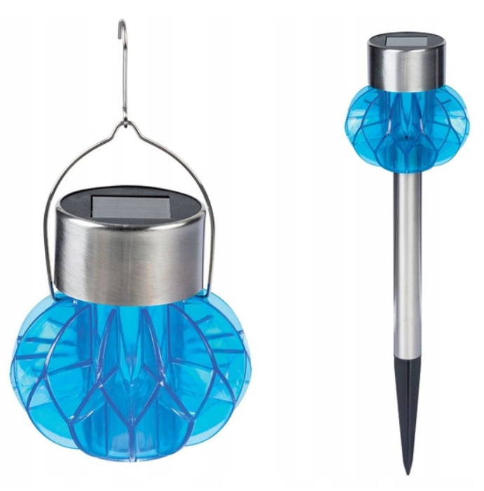 LIVARNO home Decorative LED solar lamp - BLUE