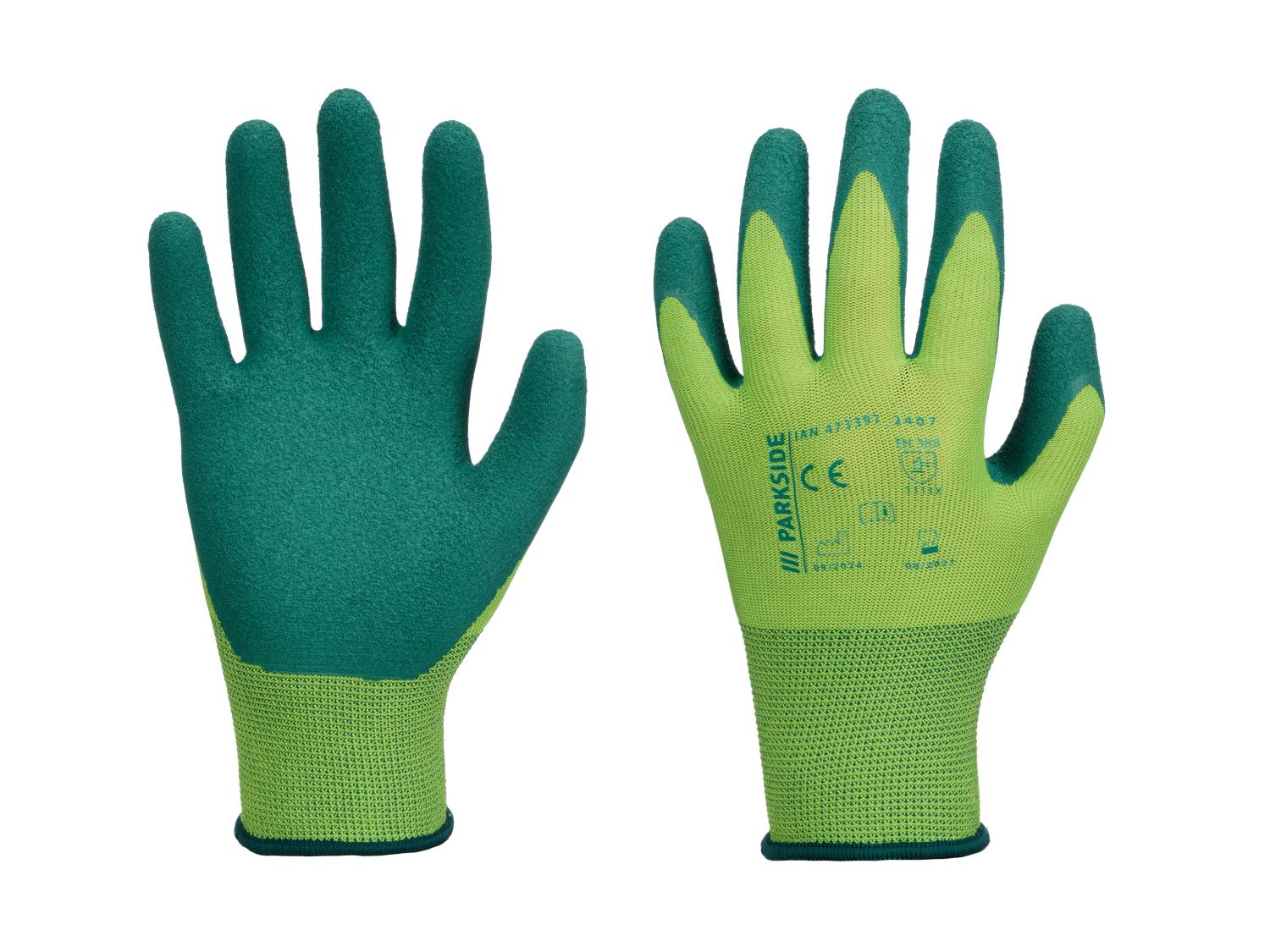PARKSIDE Garden Gloves (Light Green/Green)