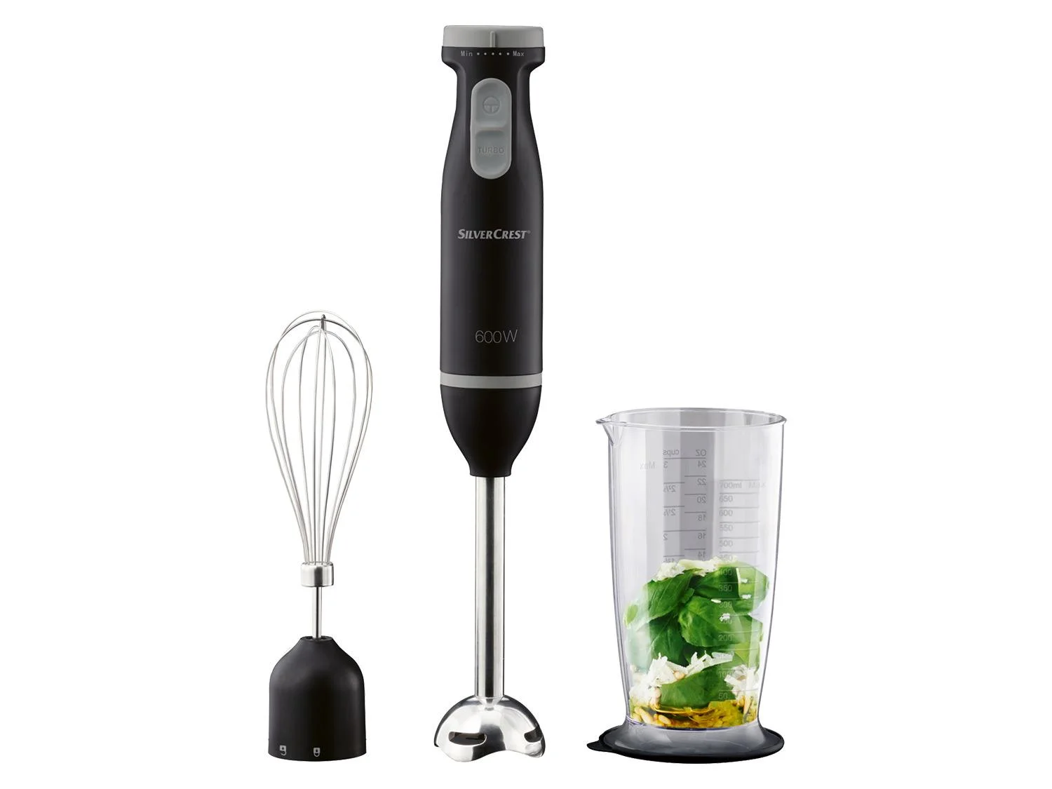 SILVERCREST® KITCHEN TOOLS SSMS 600 E5 Hand Blender with Accessories